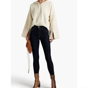 Nobody Skinny Denim High‎ Rise Jeans Blue Indigo